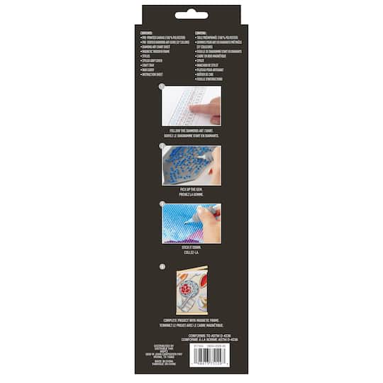 8.5" x 11" Still Life Table Diamond Art Kit with Wooden Frame by Make Market®